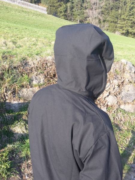 Kohtenstoffjuja / Krempelkapuze / Innentasche – Bild 3