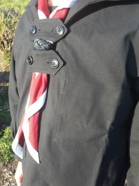 Kohtenstoffjuja / Krempelkapuze / Innentasche – Bild 4