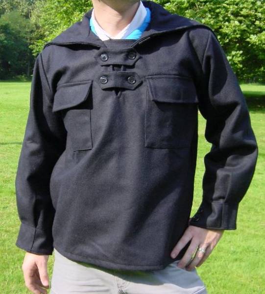 Wolltuchjuja / RV-Kapuze / Brusttaschen