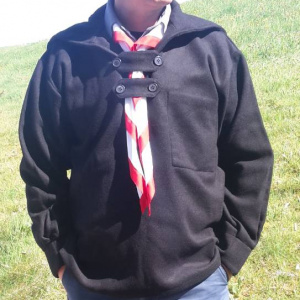 Wolltuchjuja / Krempelkapuze / Innentasche