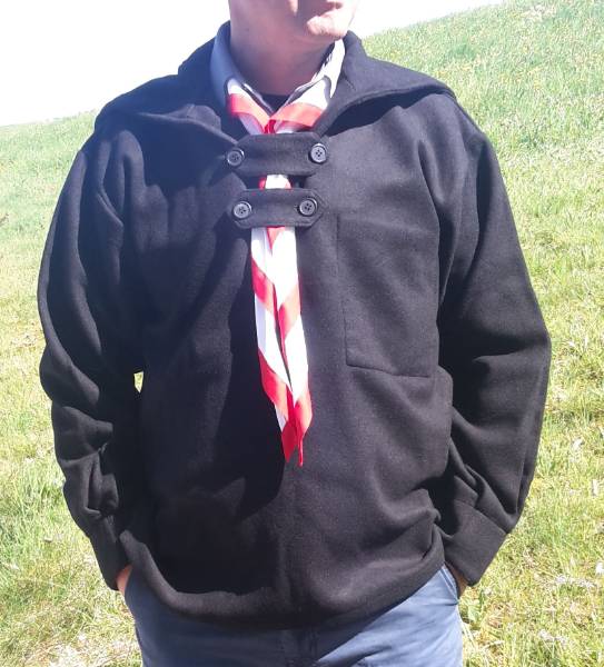 Wolltuchjuja / Krempelkapuze / Innentasche